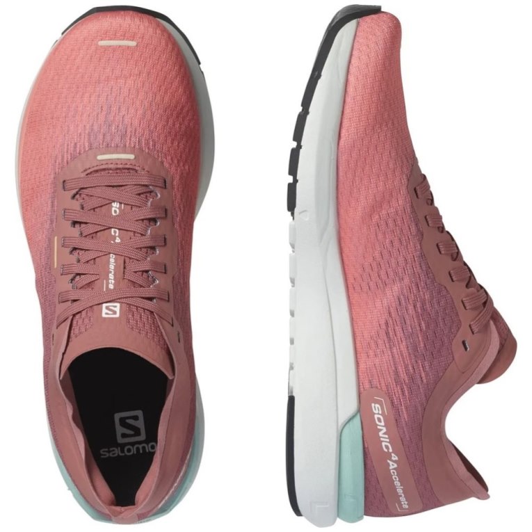 Salomon Sonic 4 Accelerate Women's Running Shoes Coral | CA 15A29